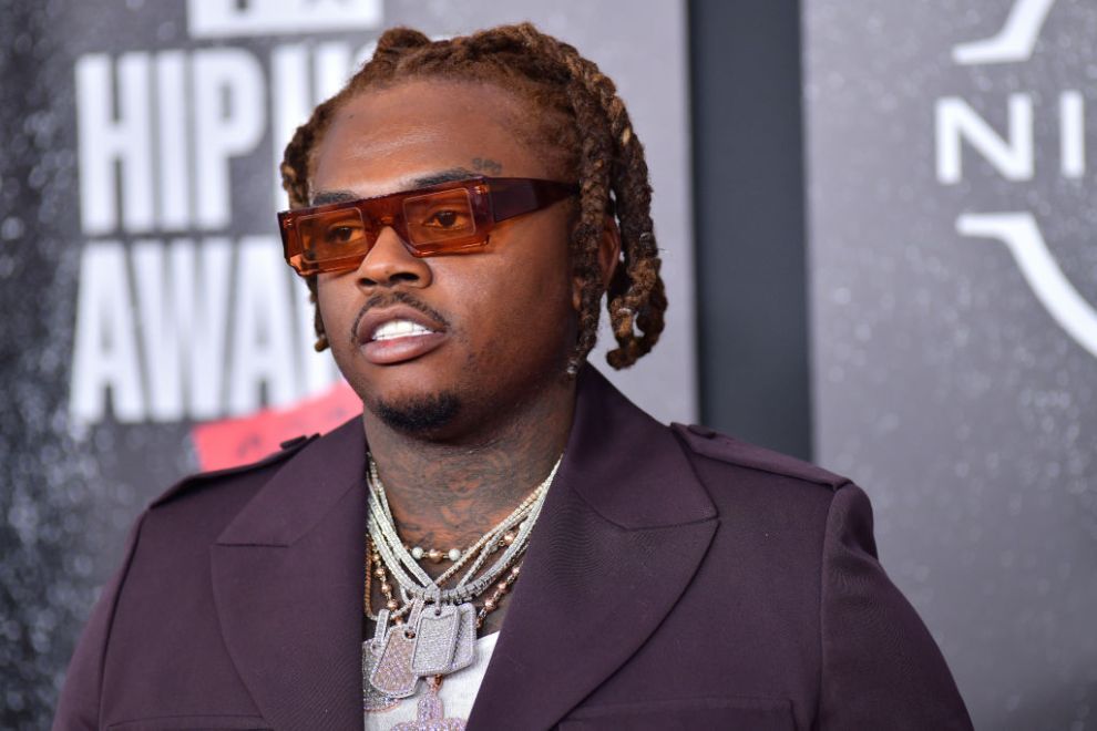 Gunna attends the 2021 BET Hip Hop Awards at Cobb Energy Performing Arts Center on October 01, 2021 in Atlanta, Georgia.