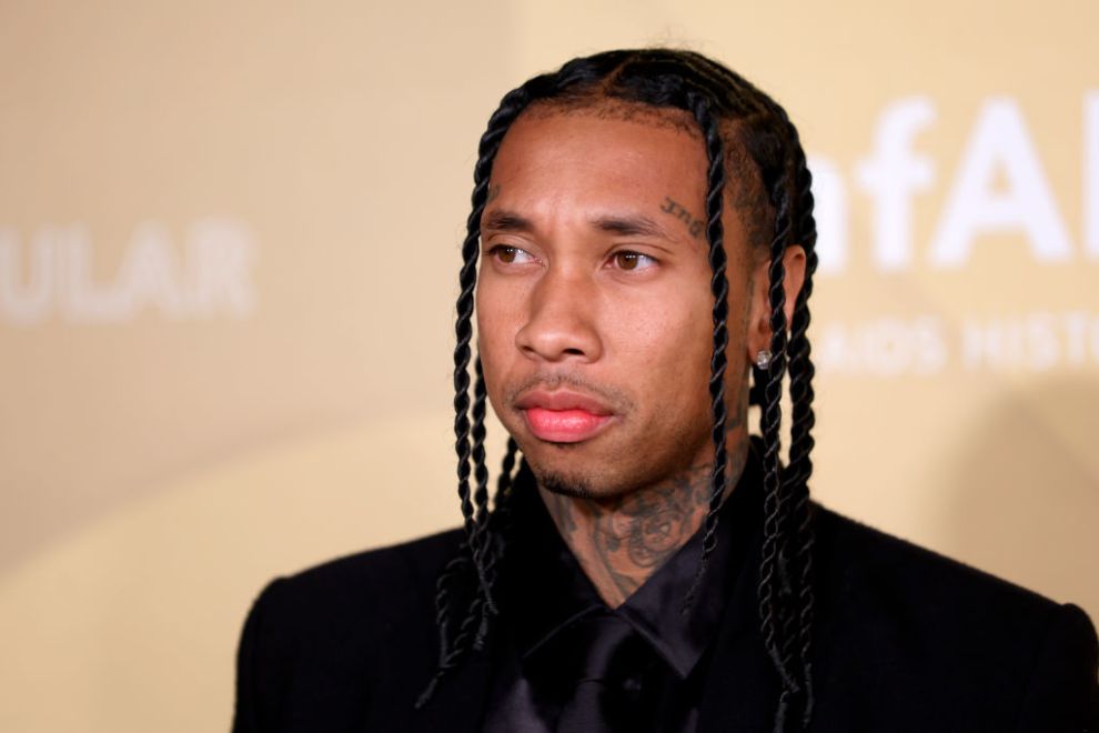 Tyga attends amfAR Gala Los Angeles 2022 at Pacific Design Center on November 03, 2022 in West Hollywood, California.