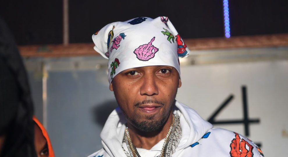 ATLANTA, GA - FEBRUARY 24: Rapper Juelz Santana attends Prestige Fridays at Elleven45 Lounge on February 24, 2023 in Atlanta, Georgia.