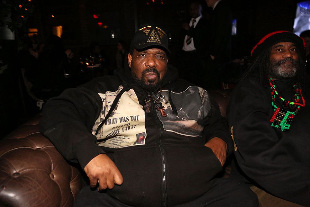 Afrika Bambaataa attends the Together We Stand Fundraiser for the family of Eric Garner at Hudson Common at the Hudson Hotel on December 10, 2014, in New York City.