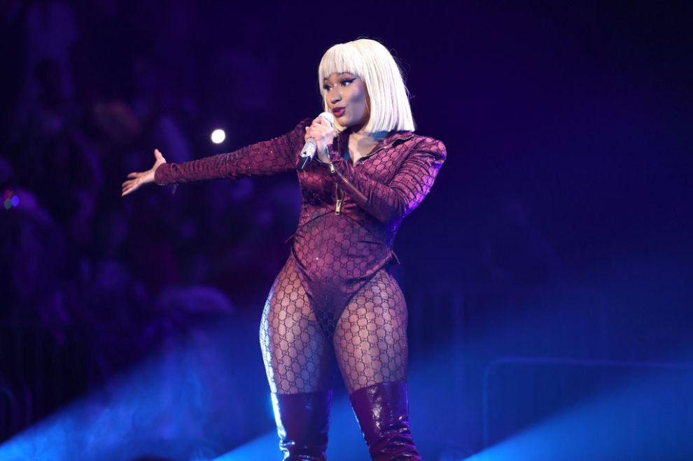NEW YORK, NEW YORK - SEPTEMBER 07: (Exclusive Coverage) Nicki Minaj performs onstage during her Pink Friday 2 World Tour - New York at Madison Square Garden on September 07, 2024 in New York City.