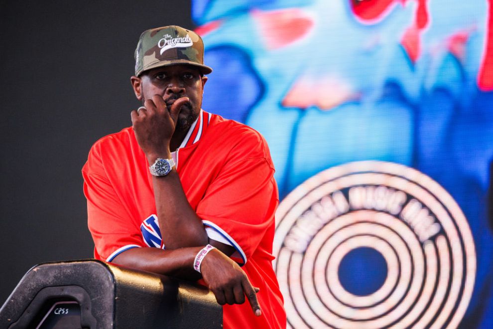 Dj Clark Kent attends "The Originals" show at 2023 Capital One City Parks Foundation SummerStage a Central Park on August 05, 2023 in New York City.