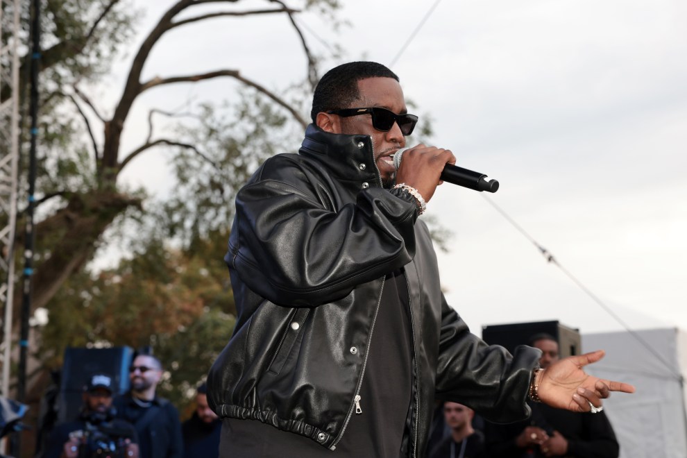 WASHINGTON, DC - OCTOBER 20: Sean "Diddy" Combs attends Sean "Diddy" Combs Fulfills $1 Million Pledge To Howard University At Howard Homecoming – Yardfest at Howard University on October 20, 2023 in Washington, DC.