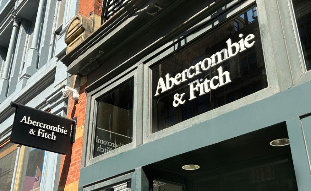 Abercrombie & Fitch store, building exterior, New York City, New York, USA.