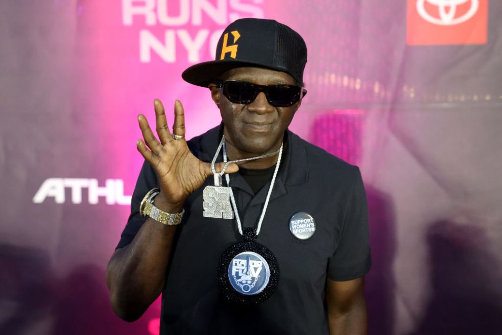 NEW YORK, NEW YORK - SEPTEMBER 26: Flavor Flav attends the Athlos NYC at Icahn Stadium on September 26, 2024 in New York City.
