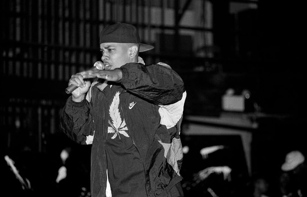 CHICAGO - SEPTEMBER 1994: Rapper Saafir performs at the Riviera Theatre in Chicago, Illinois in September 1994.