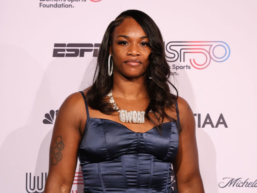 NEW YORK, NEW YORK - OCTOBER 16: Claressa Shields attends the 2024 Women's Sports Foundation's Annual Salute To Women In Sports at Cipriani Wall Street on October 16, 2024 in New York City.