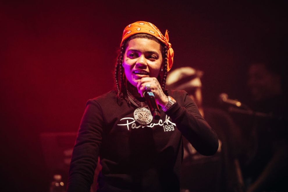 Young M.A performs at Electric Brixton on January 29, 2020 in London, England.