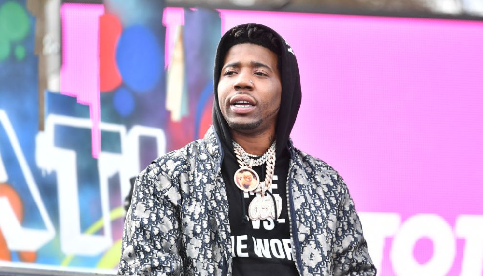 Rapper YFN Lucci performs onstage during "Joy To The Polls" pop up concert on January 05, 2021 in Atlanta, Georgia.