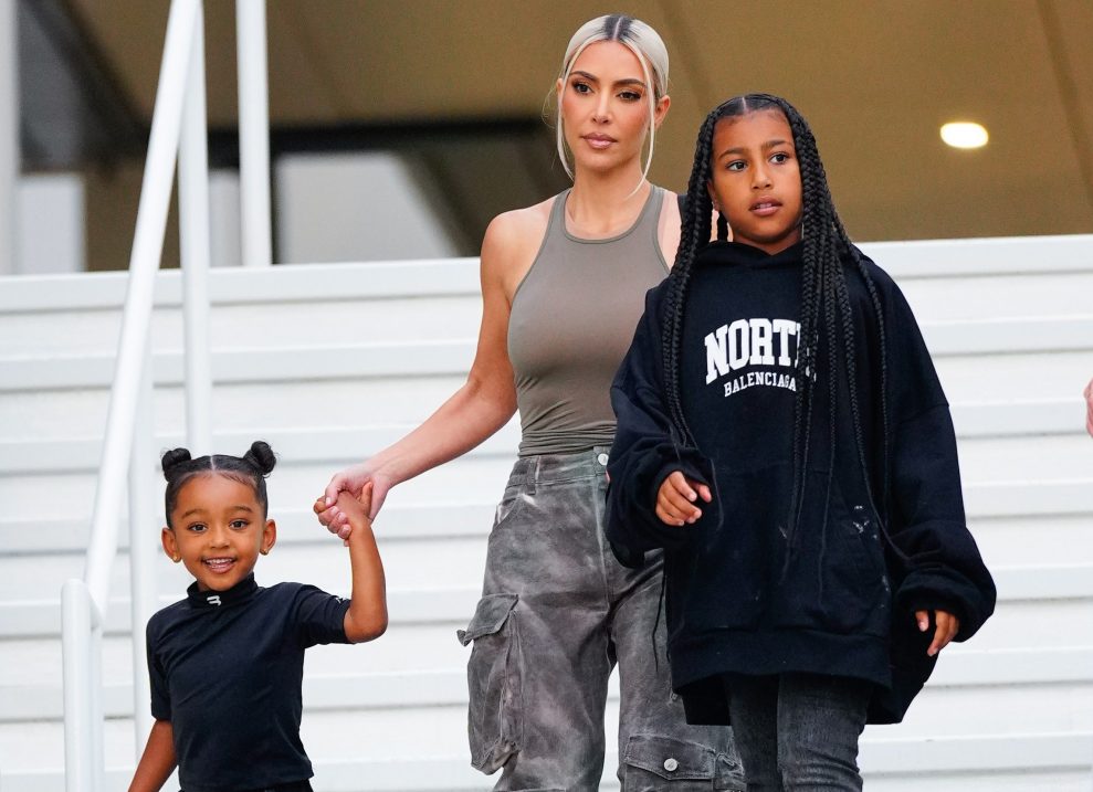 kim kardashian, north west, chicago west