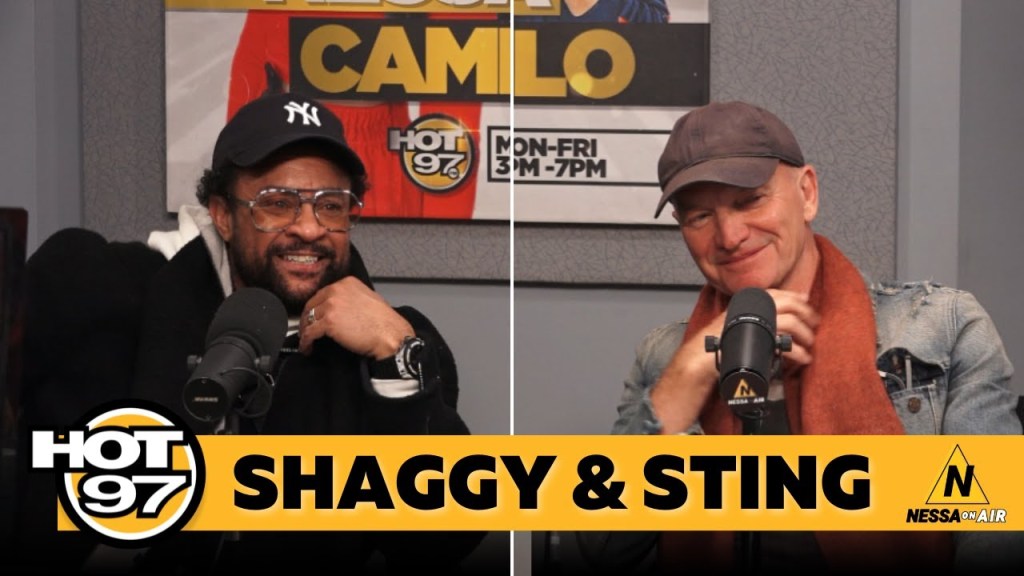 Shaggy & Sting Hilariously Discuss “It Wasn’t Me” & Share Marriage Advice