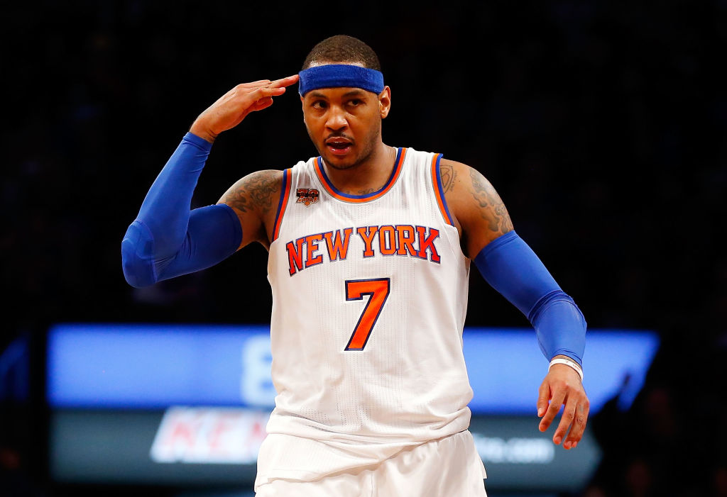 Carmelo Anthony Elected To Naismith Basketball Hall Of Fame