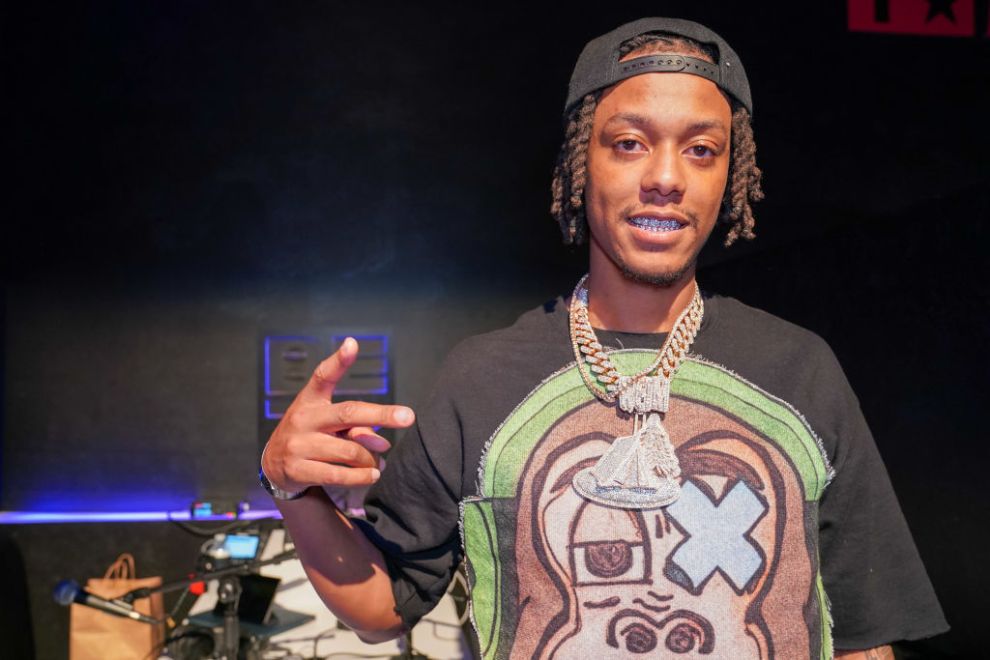 Skilla Baby at the BET Media House on June 28, 2024 in Los Angeles, California.