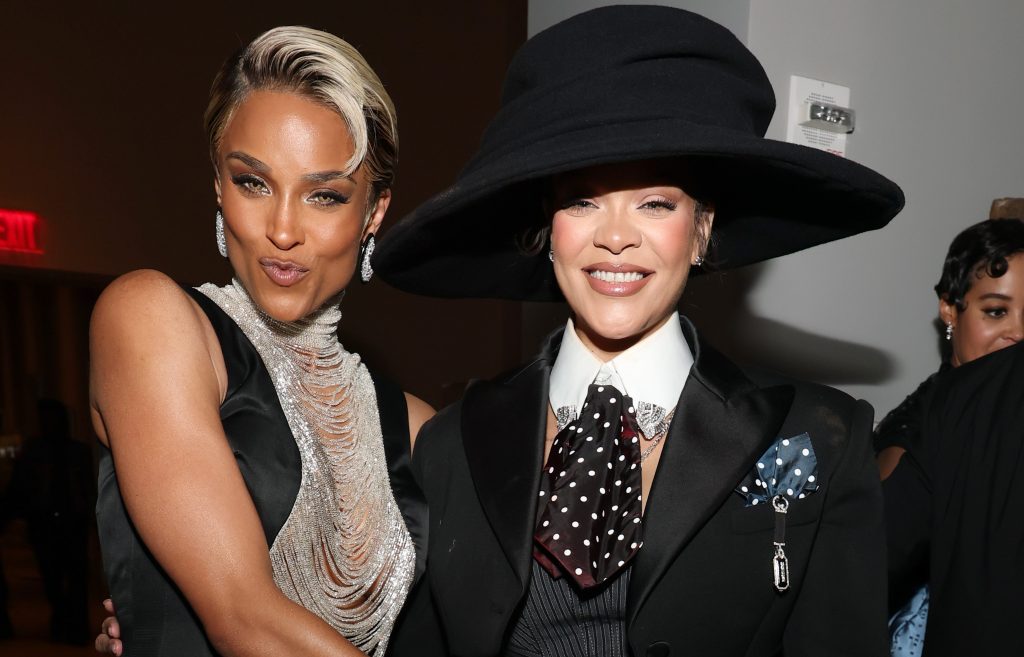 Ciara & Rihanna Reunite At Met Gala 2025