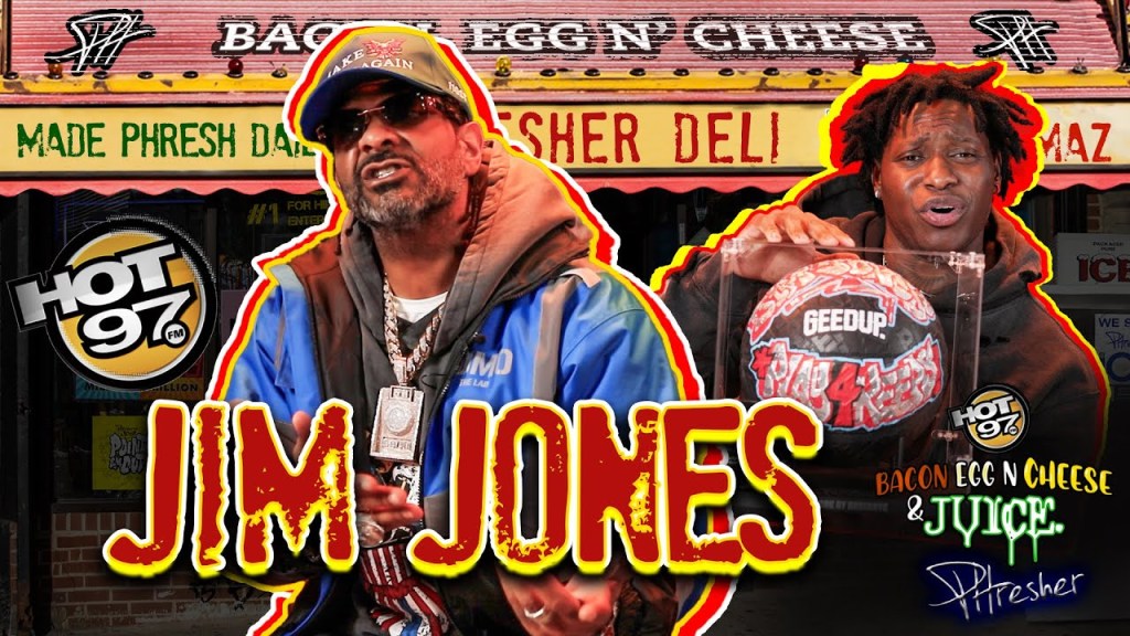 Jim Jones Talks Dipset, Reinvention, Hustle, And His Legendary Grind | BACON EGG N CHEESE & JUICE