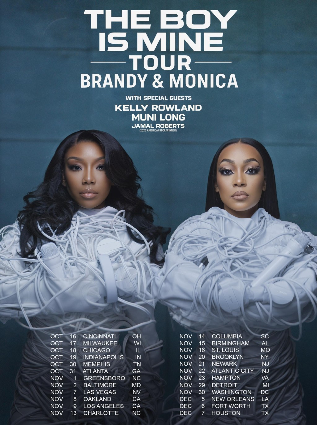 Brandy & Monica Announce First-Ever Co-Headlining U.S. Tour