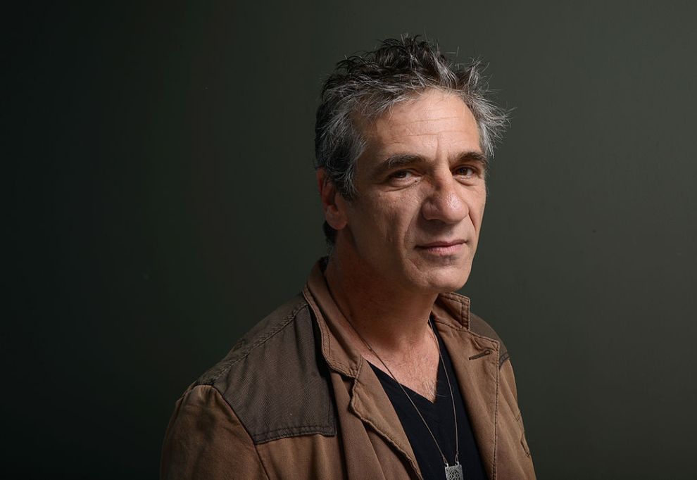 TORONTO, ON - SEPTEMBER 10: Actor Alon Moni Aboutboul of 'A Place In Heaven' poses at the Guess Portrait Studio during 2013 Toronto International Film Festival on September 10, 2013 in Toronto, Canada.