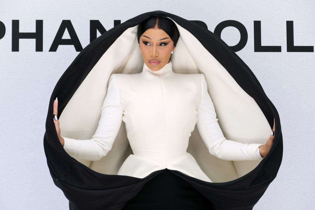 Cardi B Stuns Paris With Back-to-Back Couture Shockers