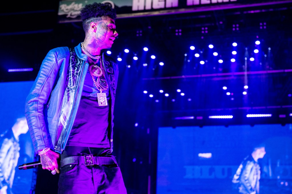 Blueface Shows Off New Look From Prison