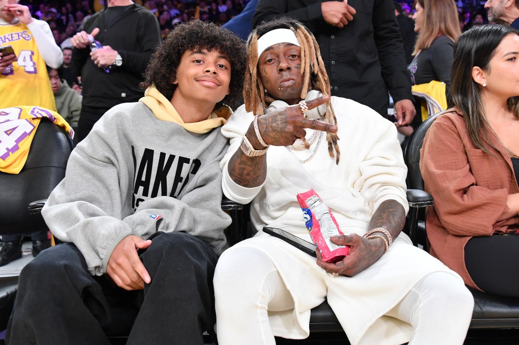 Lil Wayne Hits The Stage At Son Kameron’s 16th Birthday Bash