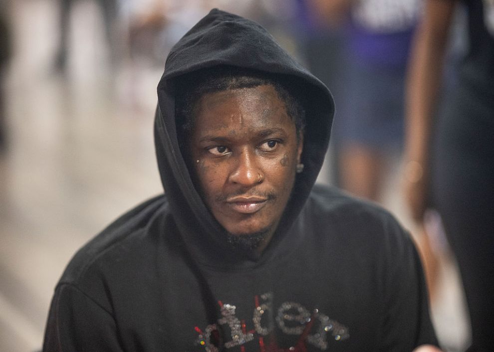 Young Thug attends a Back-to-School Event at Hosea Helps on August 2, 2025 in Atlanta, Georgia.