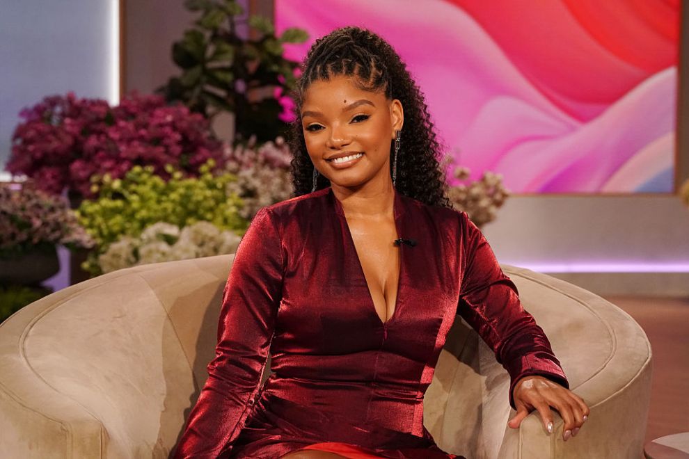 BURBANK, CALIFORNIA - October 22, 2025: Halle Bailey appears on "The Jennifer Hudson Show" airing October 23, 2025 in Burbank, California.